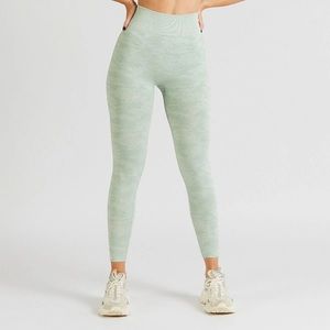 AYBL Green Camo Seamless Leggings
